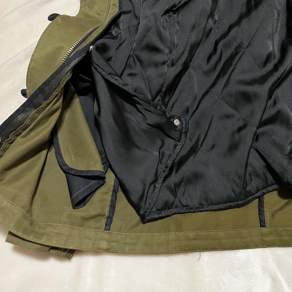 zara faux fur lined winter parka - Picture 8 of 14